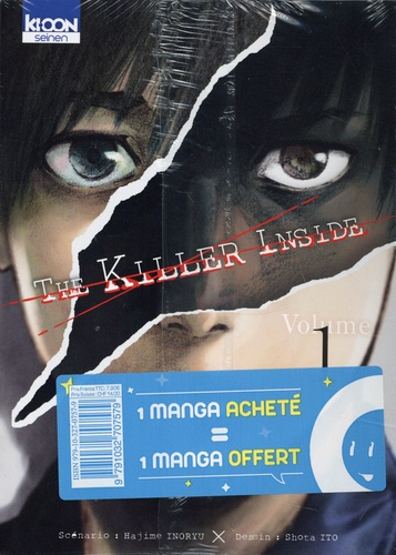 Hajime Inoryu et Shota Ito - The Killer Inside Tomes 1 et 2 : Pack en 2 volumes.