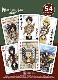 L'Attaque des Titans : jeu de 54 cartes à jouer