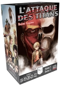 Hajime Isayama - L'attaque des titans Saison 3 Partie 2, Tomes 18 à 22 : Coffret en 5 volumes.