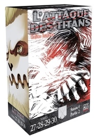 Hajime Isayama - L'attaque des titans Tomes 27 à30 : Coffret en 4 volumes.