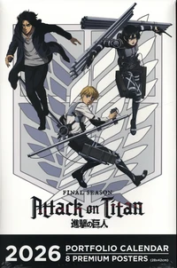 Portfolio Calendar Attack on Titans Final Season