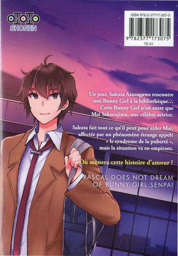 Rascal does not dream of bunny girl senpai Tome 2