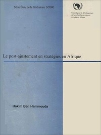 Hakim Ben Hammouda - Le post-ajustement en stratégies en Afrique.