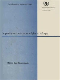 Le post-ajustement en stratégies en Afrique