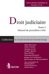 Hakim Boularbah - Droit judiciaire - Tome 2, Manuel de procédure civile.