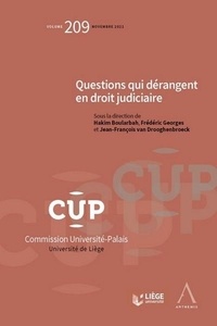 Hakim Boularbah et Frédéric Georges - Questions qui dérangent en droit judiciaire.