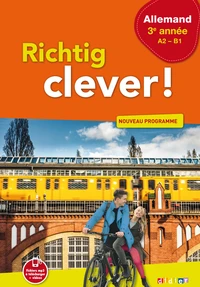 Allemand 3e année A2-B1 Richtig clever!