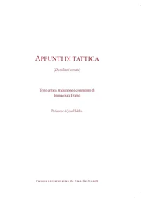 Appunti di tattica