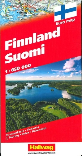 Finlande Suomi. 1 : 650 000