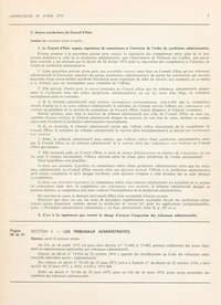 Le juge administratif (1.1) : L'organisation et la compétence des juridictions administratives au 30 avril 1975