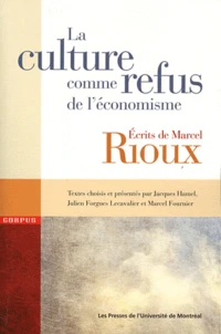 La culture comme refus de l'économisme