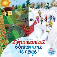 L'épouvantail bonhomme de neige !