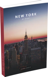 AGENDA 1 JOUR/P FANTAISIE PAYSAGES RASE VIF 12X17 288P 23-24 ASSORTI FR