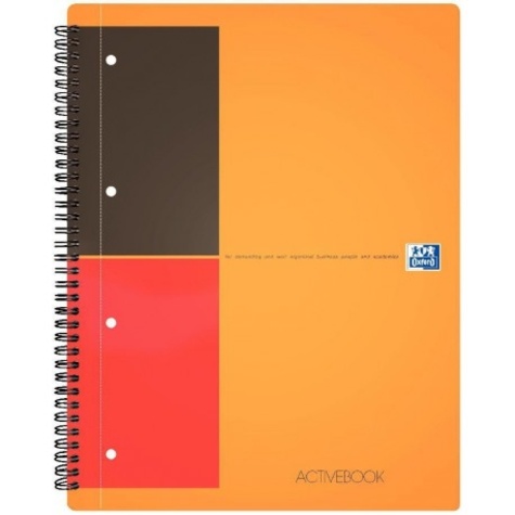 HAMELIN - Bloc Activebook à lignes - A4 160 pages - Oxford