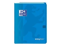 Cahier oxford easybook agrafe 170x220 96p optik p. seyes polypro assorti
