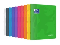 Cahier Oxford EasyBook agrafé - 24x32 cm - 48 pages quadrillées 5x5 90g + marge - Coloris assortis