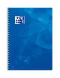 Cahier Oxford Lagoon intégrale A4 - 21x29,7 cm - 160 pages quadrillées 5x5 90g - Coloris assortis