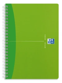 Cahier oxford my colours integrale 148x210 180p optik p. ligne 7mm+tag polypro assorti