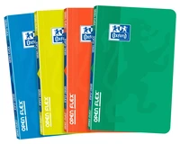 Carnet openflex agrafe 90x140 96p optik p. q5/5 assorti