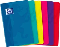 Carnet oxford agrafe 110x170 96p optik p. q5/5 assorti