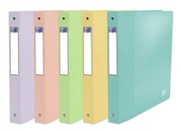 Classeur oxford school life a4+ d40 4an rond assorti pastel
