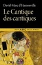  HAMONVILLE DAVID-MARC D' - LE CANTIQUE DES CANTIQUES.