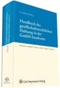 Handbuch der gesellschaftlichen Haftung in der GmbH-Insolvenz.