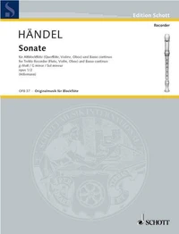 Sonata No.2 in G minor, from Four Sonatas