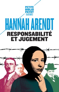 Hannah Arendt - Responsabilité et jugement.