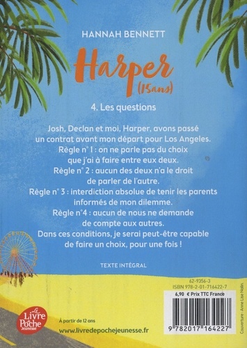 Harper Tome 4 Les questions