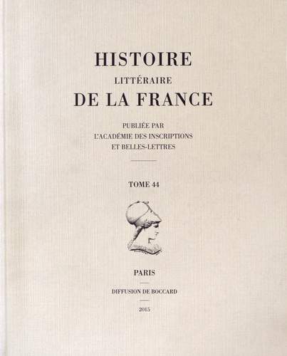 Hanne Lange - Histoire littéraire de la France - Tome 44, Odon de Morimond.