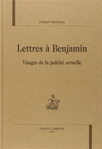 Lettres à Benjamin
