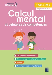 Calcul mental et ceintures de compétences CM programmes + ressources numériques