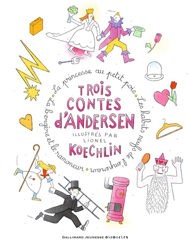 Trois contes d'Andersen illustrées par Lionel Koechlin