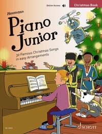 Hans-günter Heumann et  Leopé - Piano Junior - Edition anglais  : Piano Junior Christmas Book - 30 Famous Christmas Songs. piano. Recueil de pièces instrumentales..