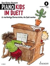 Hans-günter Heumann - Piano Kids  : Piano Kids Duet - 22 Fun-making piano pieces for four hands. piano (4 hands)..