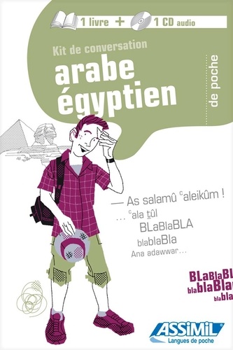 Kit de conversation Arabe egyptien  avec 1 CD audio