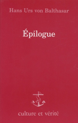 Hans Urs von Balthasar - Epilogue.