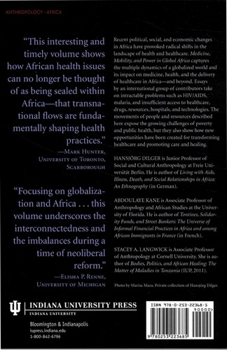 Medicine, Mobility, and Power in Global Africa. Transnational Health and Healing