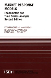 Market Response Models: Econometric and Time Series Analysis.