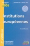 Harald Renout - Institutions européennes.