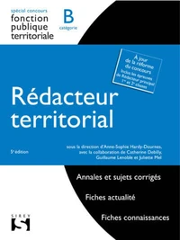 Rédacteur territorial catégorie B spécial concours fonction publique territoriale