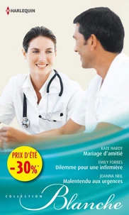Mariage d'amitié ; Dilemme pour une infirmière ; Malentendu aux urgences