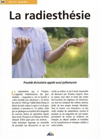 La radiesthésie