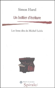 Un boîtier d'écriture.