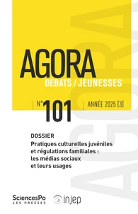 Pratiques culturelles juvéniles et régulations familiales : les médias sociaux et leurs usages