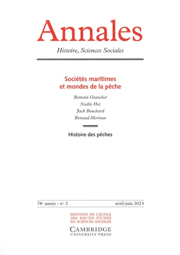 Vincent Azoulay - Annales Histoire, Sciences Sociales N° 2, 2023 : Sociétés maritimes et mondes de la pêche.