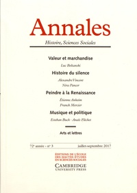 Etienne Anheim - Annales Histoire, Sciences Sociales N° 3, juillet-septembre 2017 : .