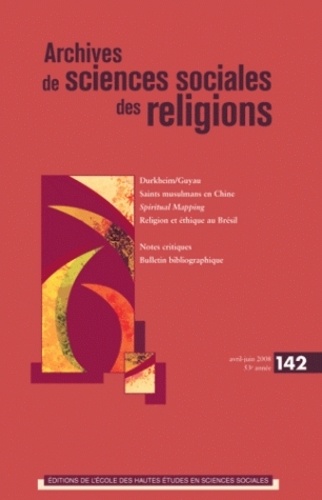  Collectif - Archives de sciences sociales des religions N° 142, Avril-Juin 2 : .