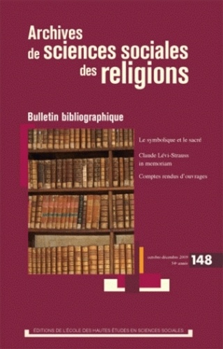André Mary - Archives de sciences sociales des religions N° 148, Octobre-déce : .